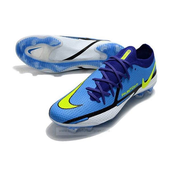 Nike Phantom GT Elite FG Azul Amarillo Gris